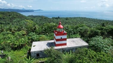 Lighthouse at Ilheu das Rolas