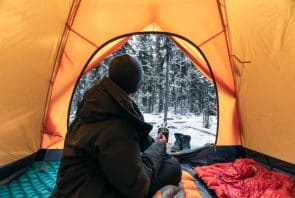 Camping im Winter