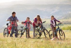 Fahrradtour Familie