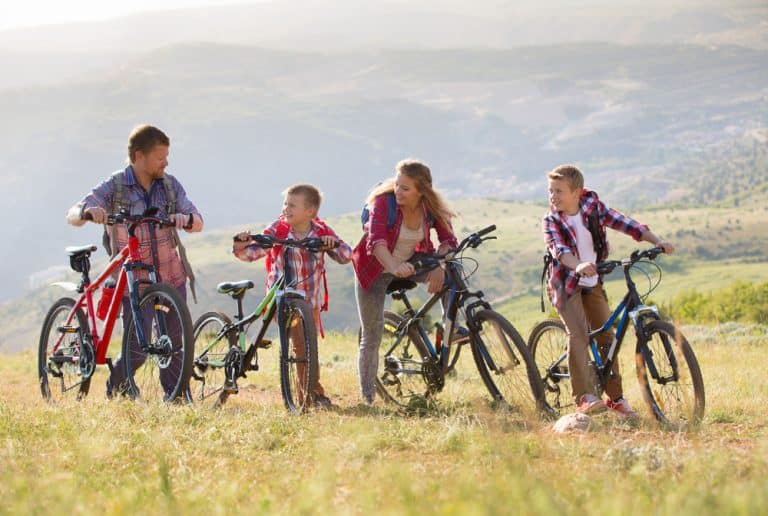 This makes cycling tours with children a great experience