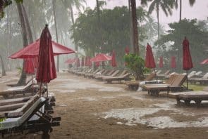 Schlechtes Wetter im Urlaub