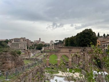 Forum Romanum im Oktober 2024