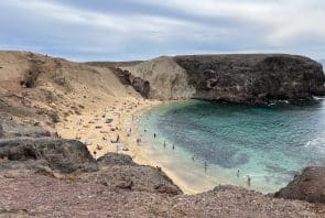 Papagayo-Strand auf Lanzarote