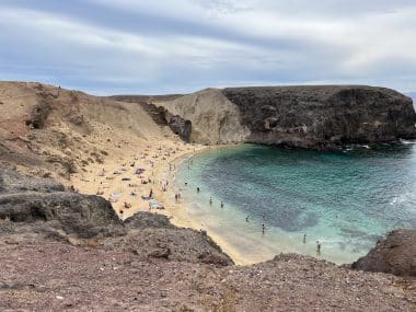 Papagayo beach in Lanzarote