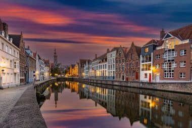 Bruges at night