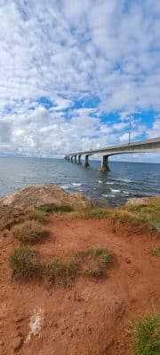 The Confederation Bridge at Prince Edward Island