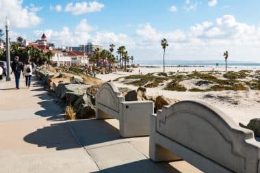 Coronado Beach in San Diego