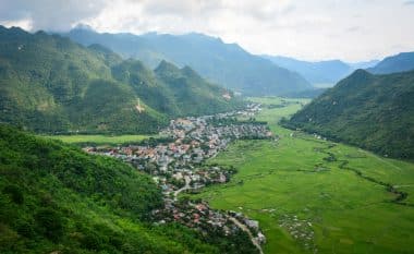 View of Mai-Chau City