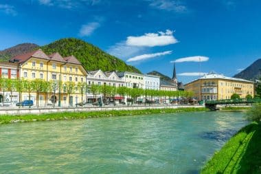 The river Ischl (Traun)