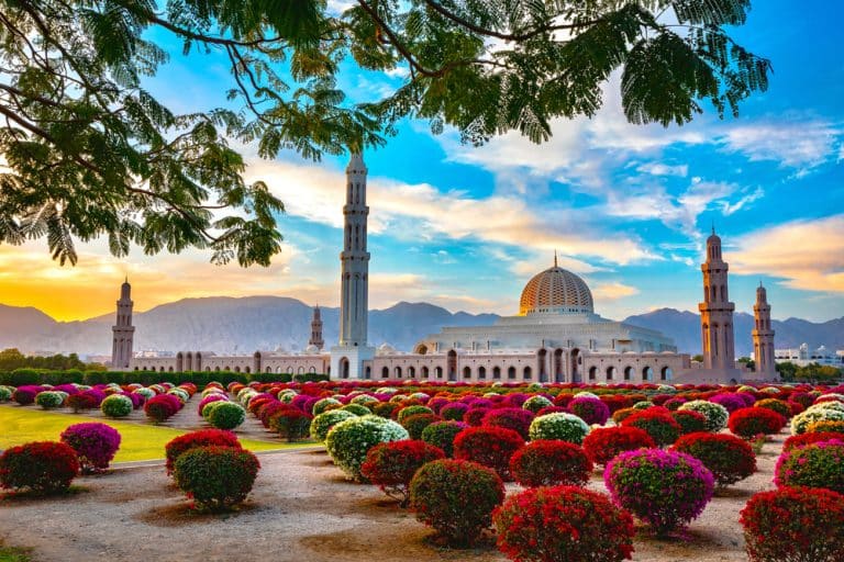 Muscat: port city on the Gulf of Oman