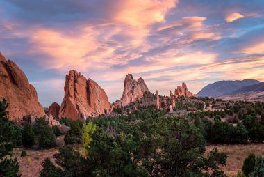 Garden of the Gods in Colorado