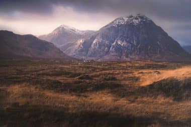 The Scottish Highlands in Glencoe