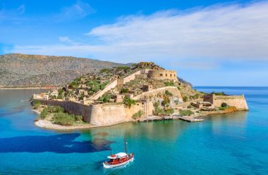 Spinalonga Island in Crete