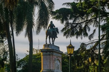 Plaza Zabala in Montevideo