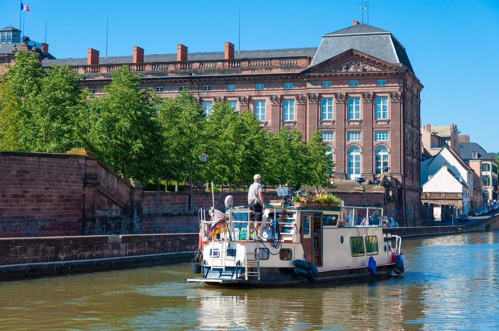 Mit dem Hausboot durchs Elsass