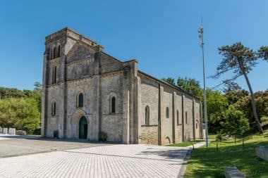 Die Basilika Soulac (12. Jahrhundert) in Medoc