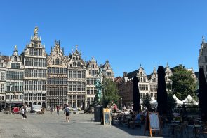 Grote Markt in Antwerpen im August 2024