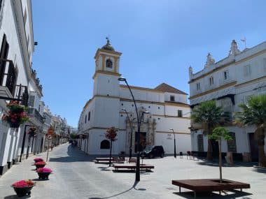 Church in the Andalusian city of Chiclana de la Frontera