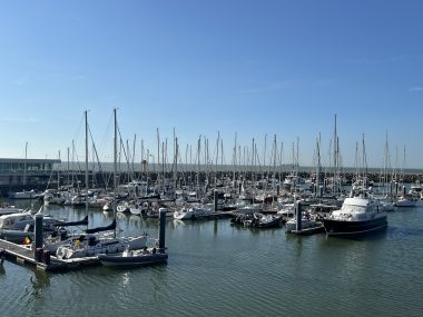 The marina of Cadzand-Bad in August 2024