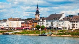 Blick auf Rüdesheim am Rhein