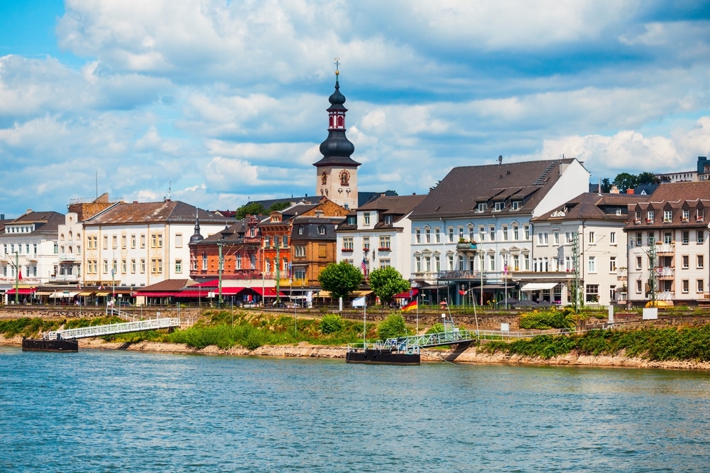 Blick auf Rüdesheim am Rhein