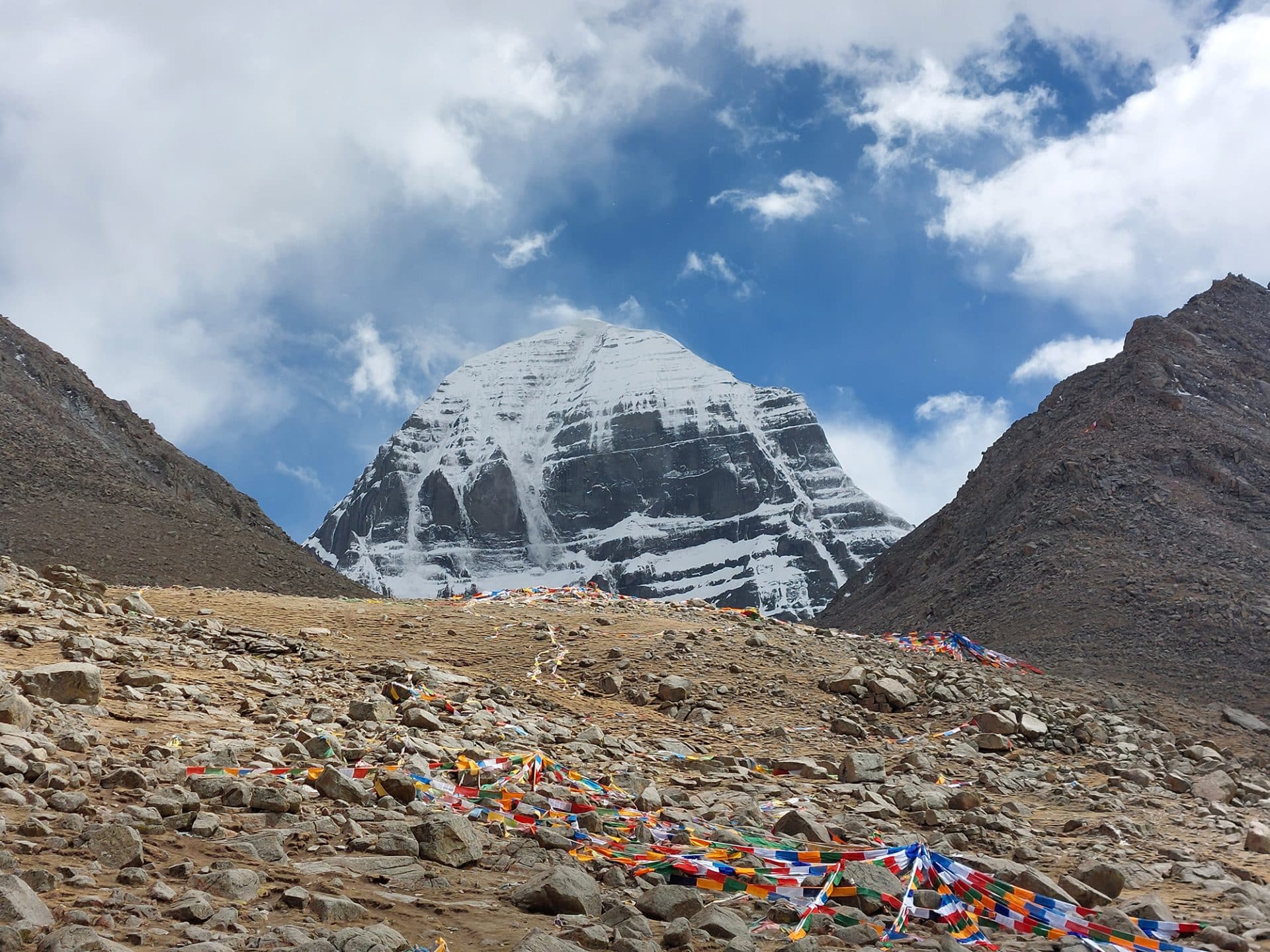 Blick auf den Kailash in Tibet