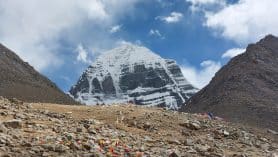 Blick auf den Kailash in Tibet