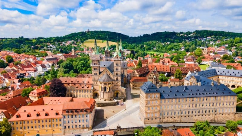 Blick auf die Bamberger Altstadt