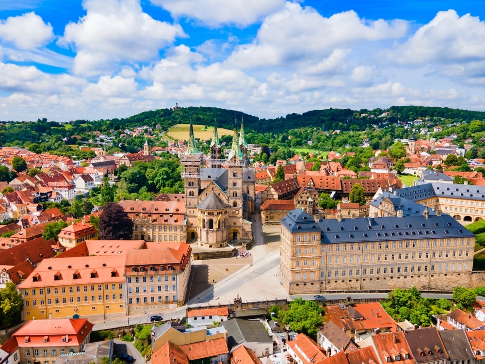 Blick auf die Bamberger Altstadt