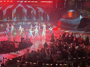 Final scene of Starlight Express in Bochum