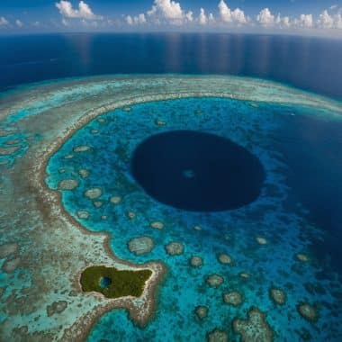 Great Blue Hole in Belize