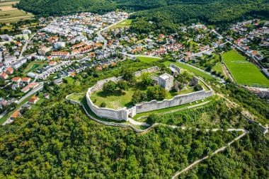 Burgruine in Hainburg an der Donau