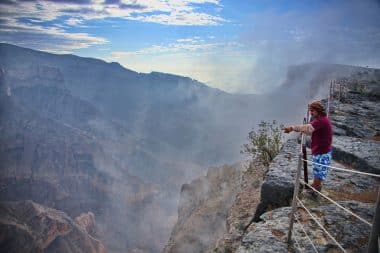 On the way to Jebel Shams