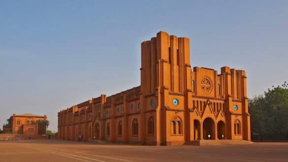 Die Kathedrale von Ouagadougou in Burkina Faso