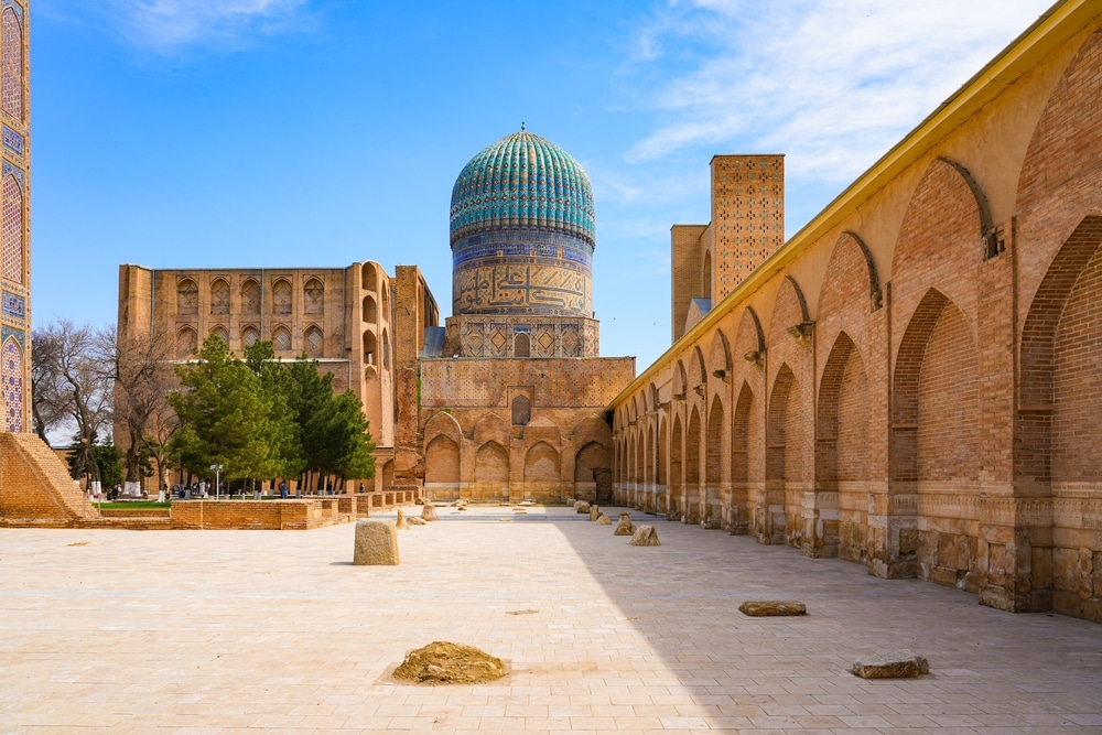 Bibi-Khanym Moschee in Smarkand, Usbekistan