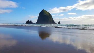 Cannon Beach in Oregon