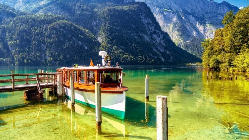 Der Königsee in Bayern