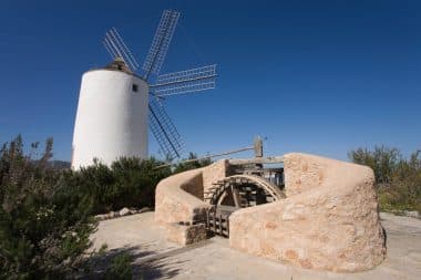 Windmühle in Sant Antoni de Portmany