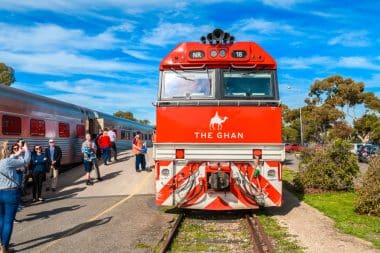 Bahn The Ghan in Australien