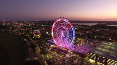 orlando-Eye bei Nacht