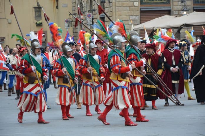 Calcio Storico in Florenz