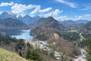 Blick auf Schloss Hohenschwangau