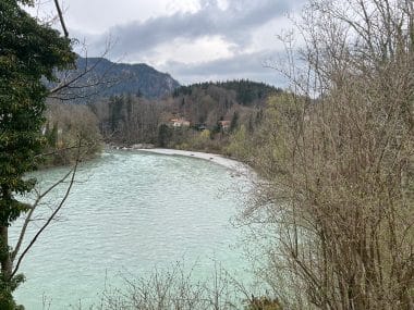 Die Lech in Füssen
