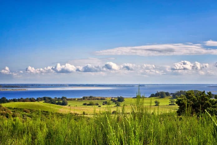 Blick auf die Ostsee auf Hiddensee