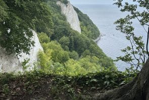Blick auf den Königstuhl auf Rügen