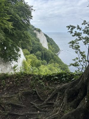 Blick auf den Königstuhl auf Rügen
