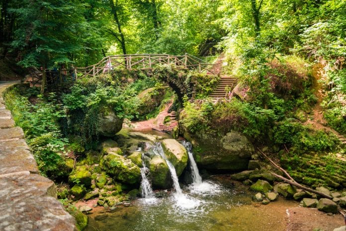 Schiessentümpel Wasserfall im Müllerthal ln Luxemburg