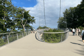 der Skywalk am Königsstuhl auf Rügen