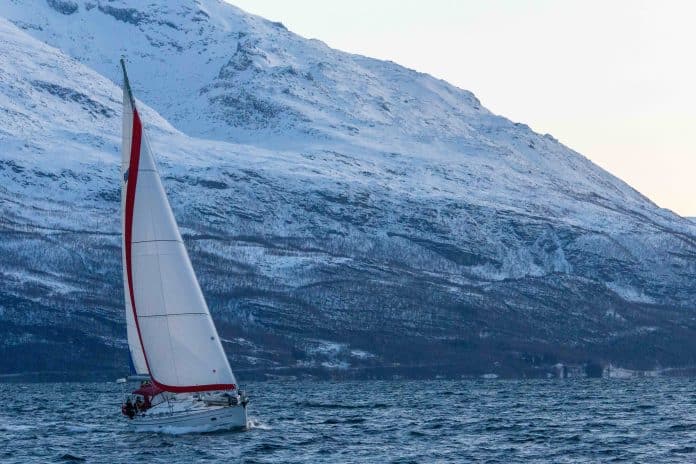 Segelschiff in Norwegen