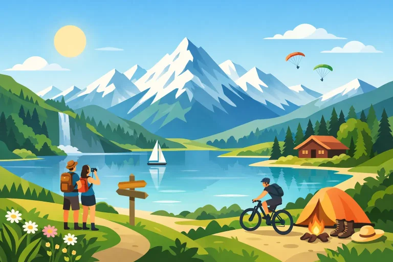 Alpen Urlaub im Sommer: Ideen und Tipps